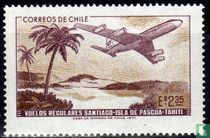 Air connection Santiago -Tahiti via Easter Island for sale