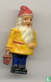Gnome avec lanterne