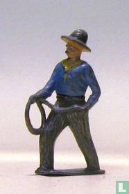 Cowboy avec lasso