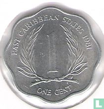 East Caribbean States 1 cent 1981