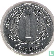 Ostkaribische Staaten 1 Cent 2004