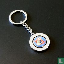 The Adventures of Tintin Spinning Keychain