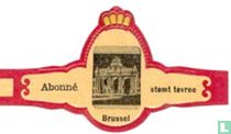 Monumente von Brüssel (rot) zigarrenbänder katalog