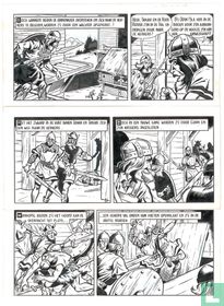 Originele pagina "De hoorn van Horak" Rode Ridder