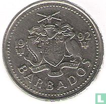 Barbade 10 cents 1992