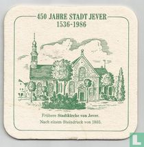 450 Jahre Stadt Jever - Frühere Stadtkiche von Jever.