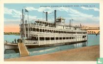 Excursion Steamer on Mississippi River