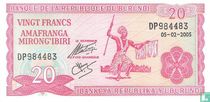 Burundi 20 Francs 2005