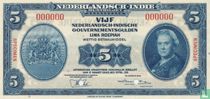 Dutch India 5 Gulden