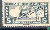 Overprint "Deutschösterreich"