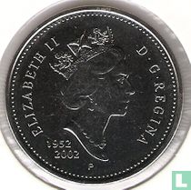 Canada 50 cents 2002 "50 years Reign of Queen Elizabeth II"