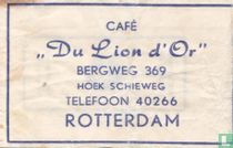 Café "Du Lion d'Or"