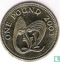 Guernesey 1 pound 2003