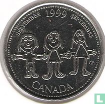 Canada 25 cents 1999 "September"