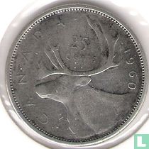 Canada 25 cents 1960