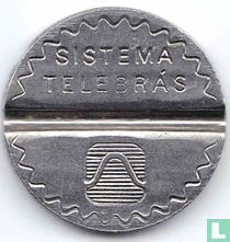 Brazilië Telefoonpenning C2 / Sistema Telebrás 1986