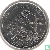 Canada 25 cents 2000 "Creativity"