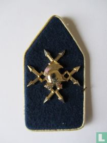 collier miroir emblème Regiment Verbindingstroepen