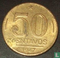 Brésil 50 centavos 1947
