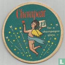 Cherapear for a champagne glass / Fall in love with