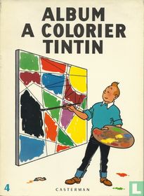 Album a colorier Tintin