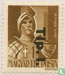 Janos Hunyadi, with overprint