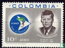 Präsident John F. Kennedy Allianz für den Fortschritt und Emblem