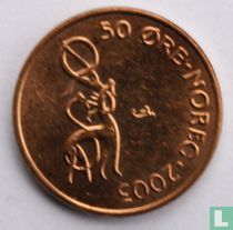 Norvège 50 øre 2003 acheter