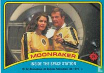 Indide the space station