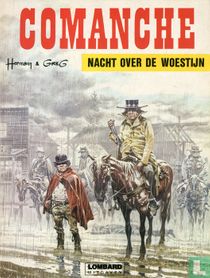 Nacht over de woestijn