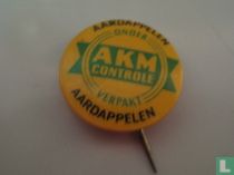 Aardappelen onder AKM controle verpakt [vert-noir sur jaune]