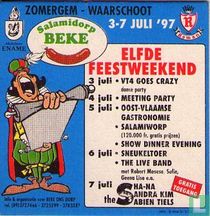 Elfde Feestweekend salamidorp Beke