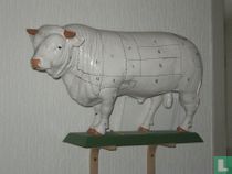 Taureau en morceaux