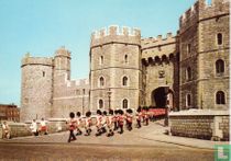 Guards leaving Windsor Castle