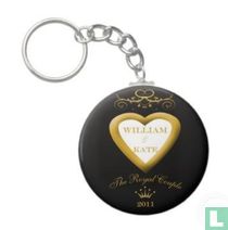 Sleutelhanger huwelijk William & Kate