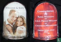 Snow globe wedding William & Kate