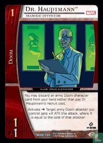 Dr. Hauptmann, Diabolic Inventor