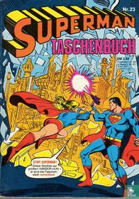 Stop! Superman! Dieser Strahler vergrossert Kandor nicht er wird die Flaschenstadt vernichten!