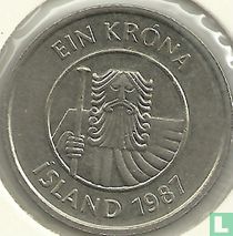 Iceland 1 króna 1987