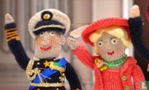 Gebreide pop Charles en Camilla Parker