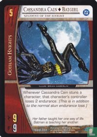 Cassandra Cain, Batgirl, Student of the Knight