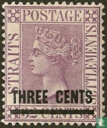 Queen Victoria, with print