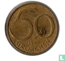 Austria 50 groschen 1985