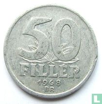 Hongarije 50 fillér 1968