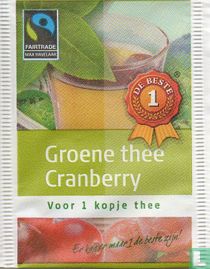 Groene thee Cranberry