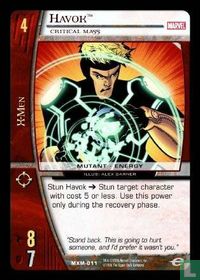 Havok, Critical Mass