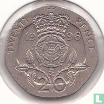 Vereinigtes Königreich 20 Pence 1996