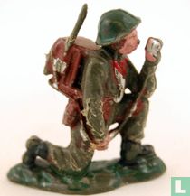 Britischer Infanterist, Verbindungsoffizier