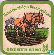 Greene King bierdeckel katalog