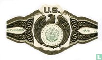 24 Seals of US Gouvernement agencies cigar labels catalogue